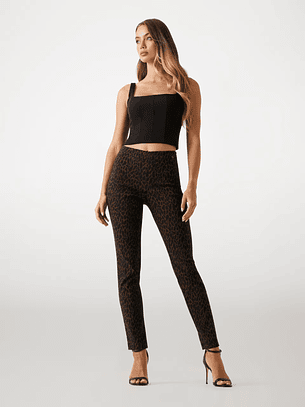 Calças CRETA Justas Animal Print - Guess 