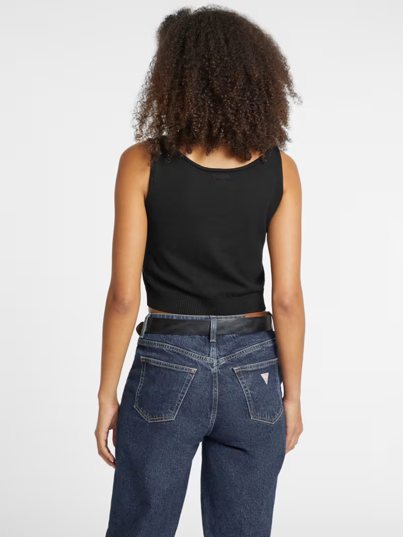 Top de Malha Preto - Guess Jeans 2