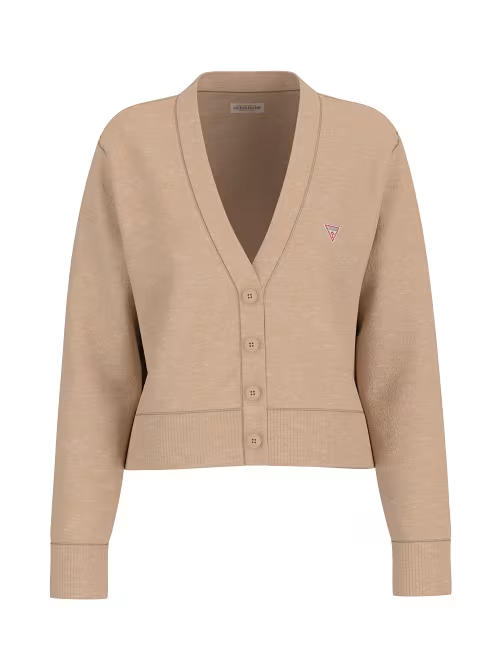 Casaco de Malha Básico Bege - Guess Jeans  6