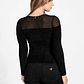Camsiola ROWENA de Malha Preto - Guess - Thumbnail 2