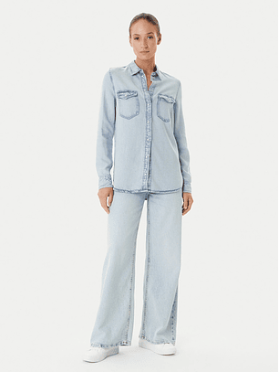 Camisa de Ganga Clara - Guess 