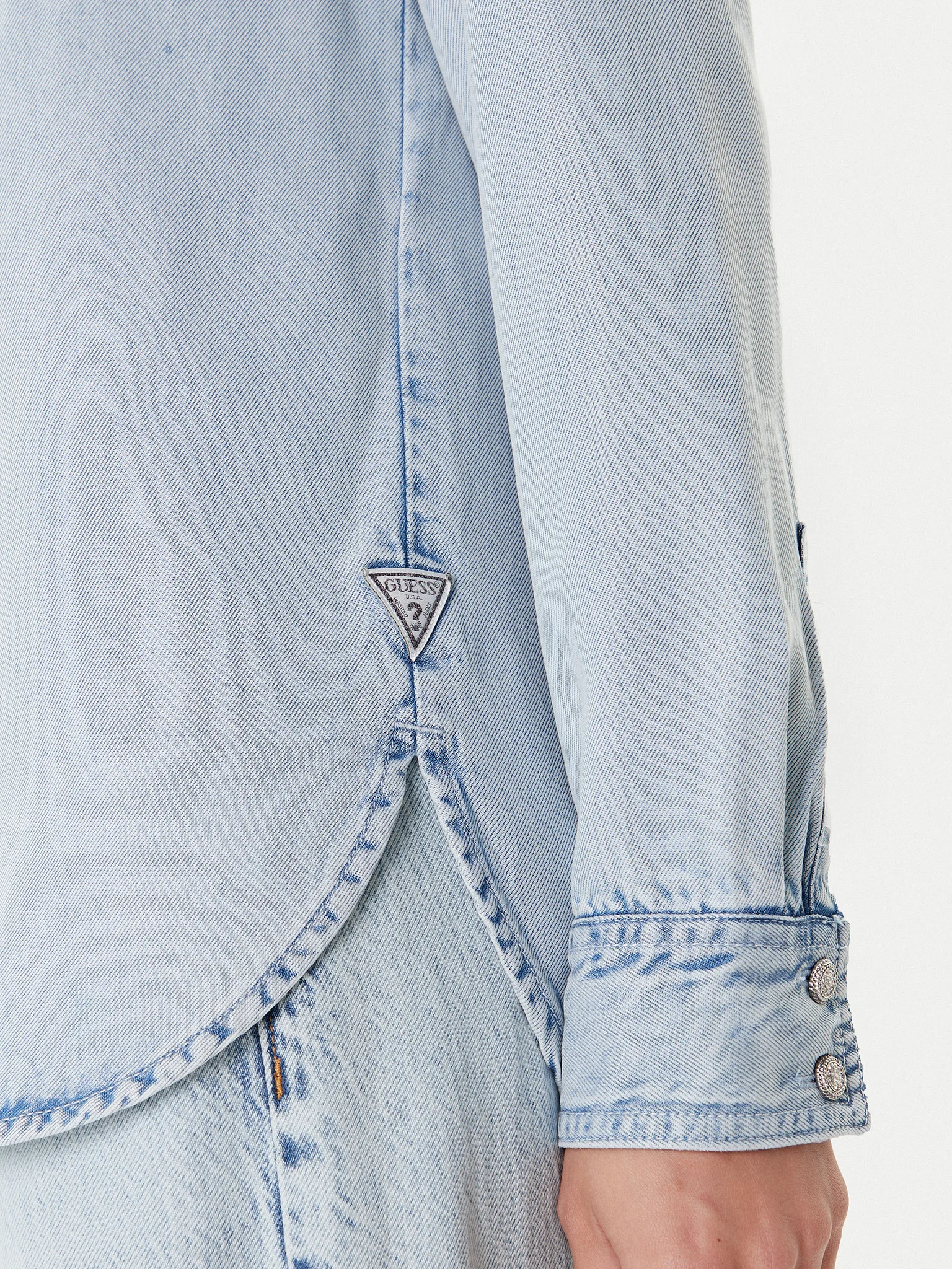 Camisa de Ganga Clara - Guess  4