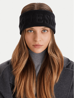 Fita em Malha Preto - Guess 