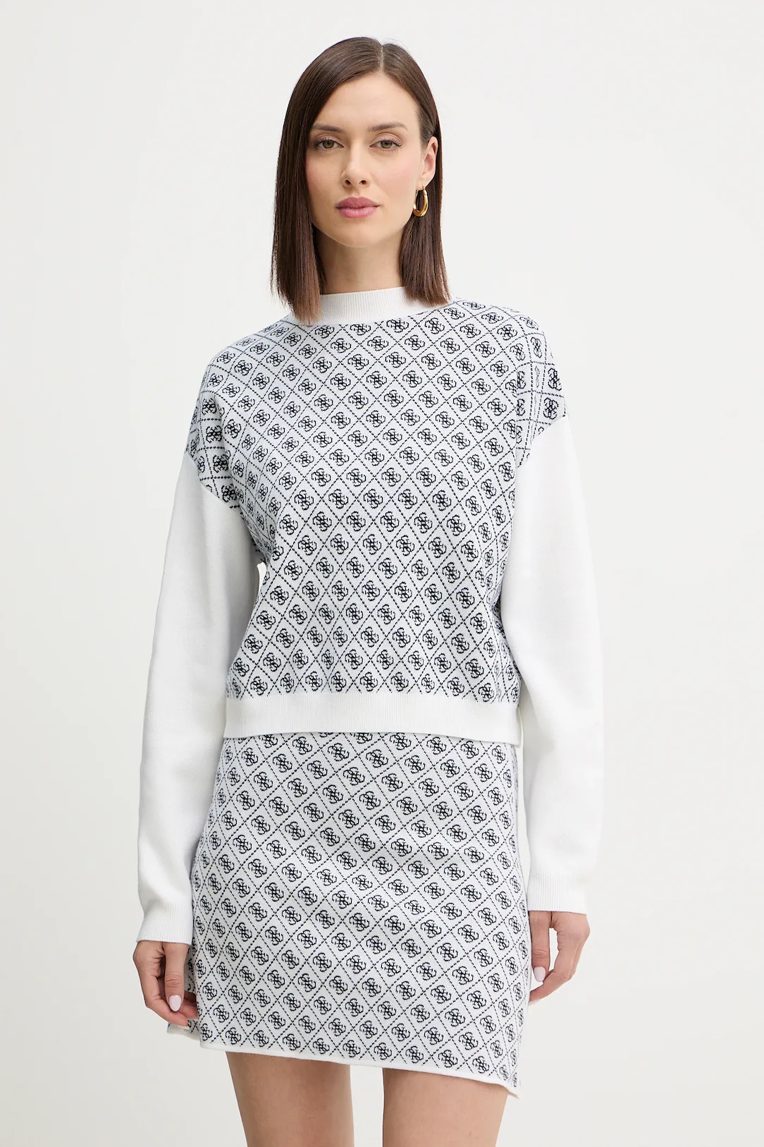 Camisola AUBREY Logo Azul - Guess  1