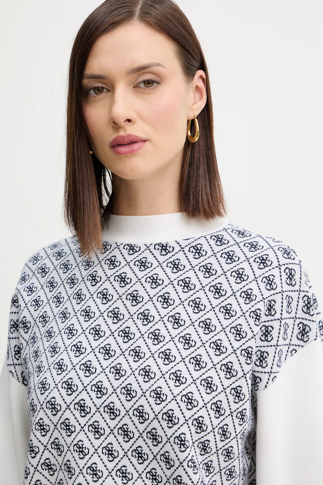 Camisola AUBREY Logo Azul - Guess  5