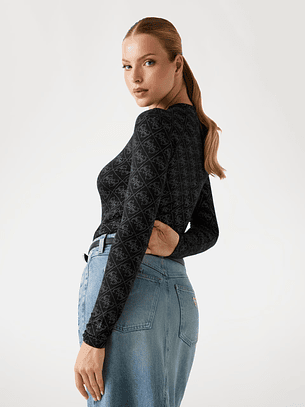 Body TEODORA Logo Preto - Guess 