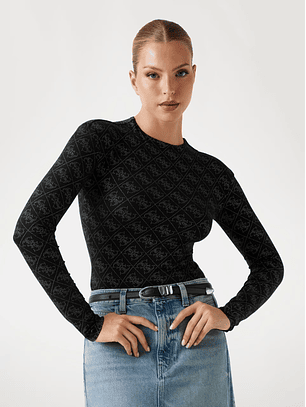 Body TEODORA Logo Preto - Guess 