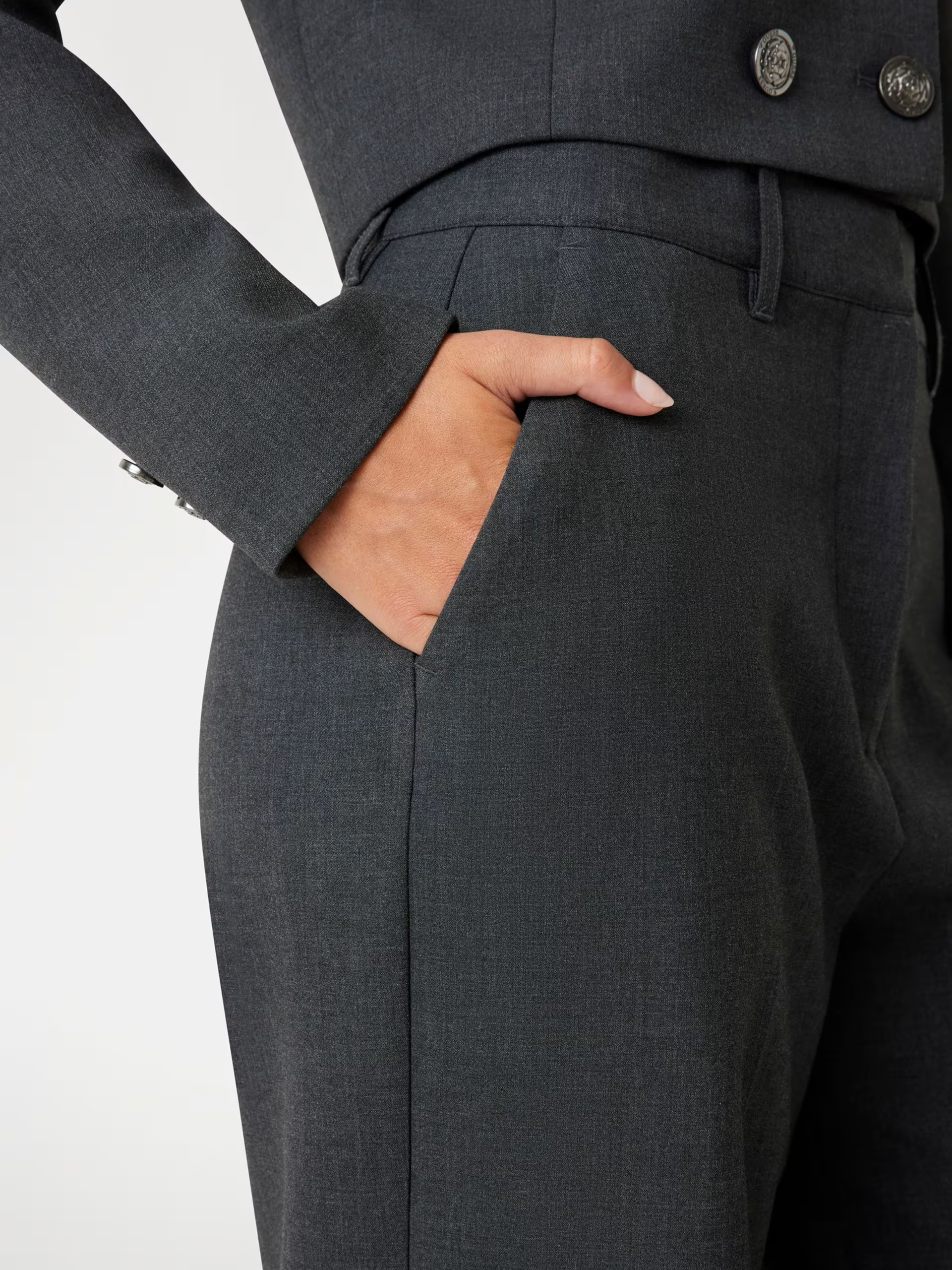 Calças Largas JOANDRA Cinzento - Guess  6