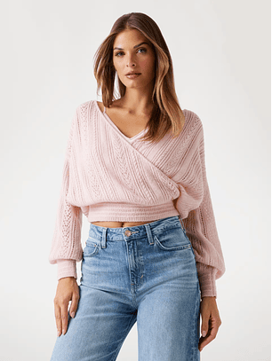 Camisola de Malha IZABELLA Rosa - Guess 