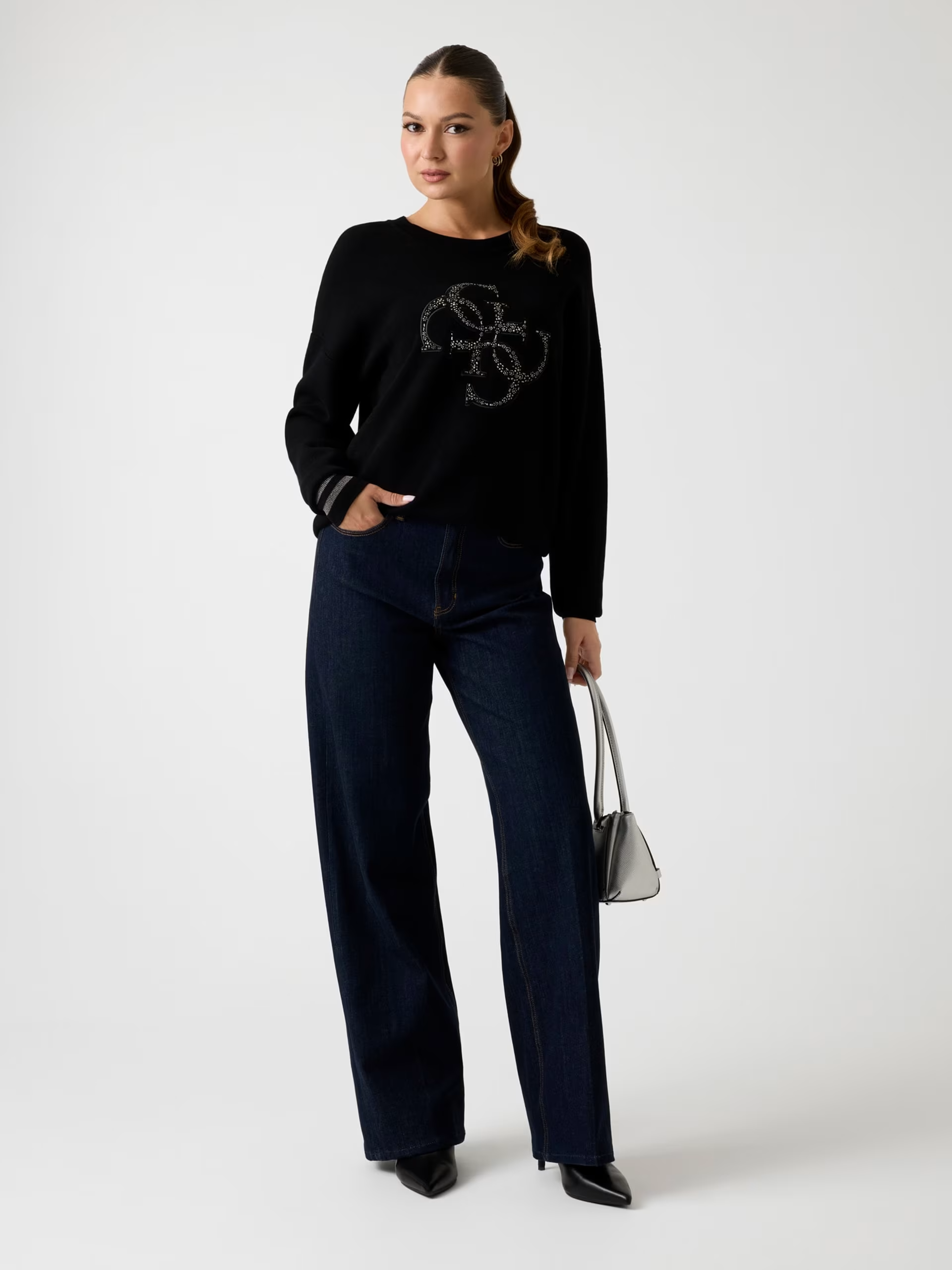 Camisola SYLVIE de Malha Preto - Guess  3