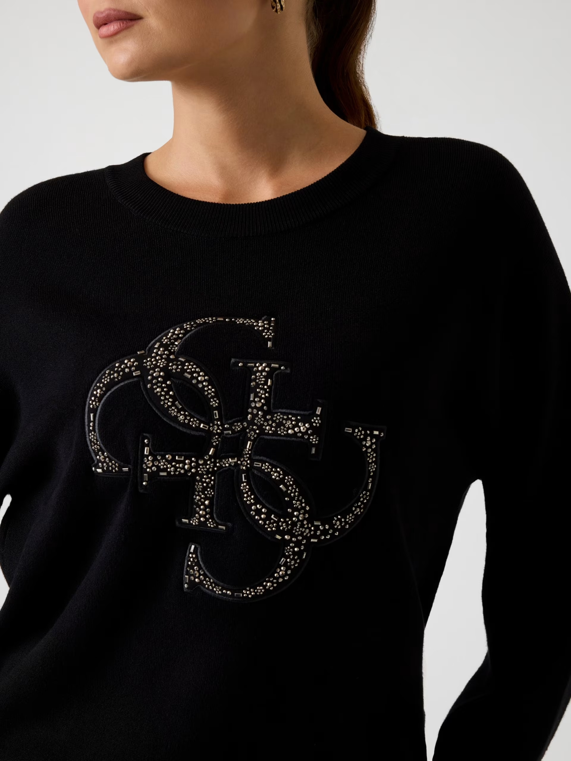 Camisola SYLVIE de Malha Preto - Guess  4