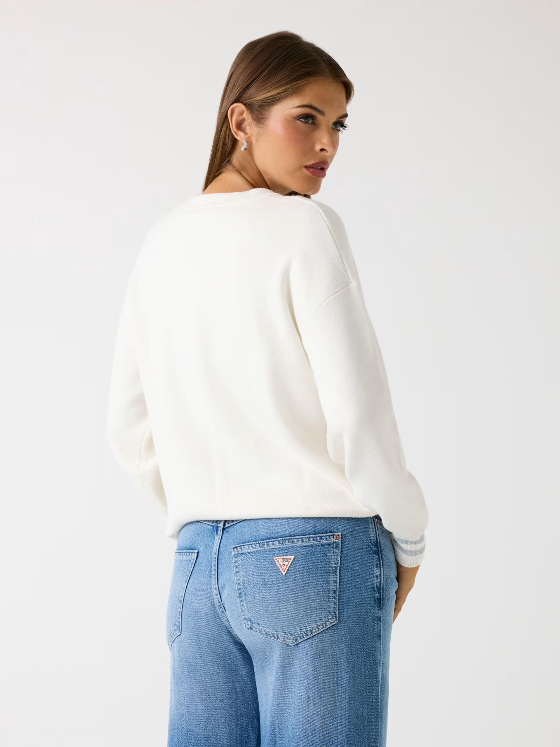 Camisola SYLVIE de Malha Branco - Guess 4