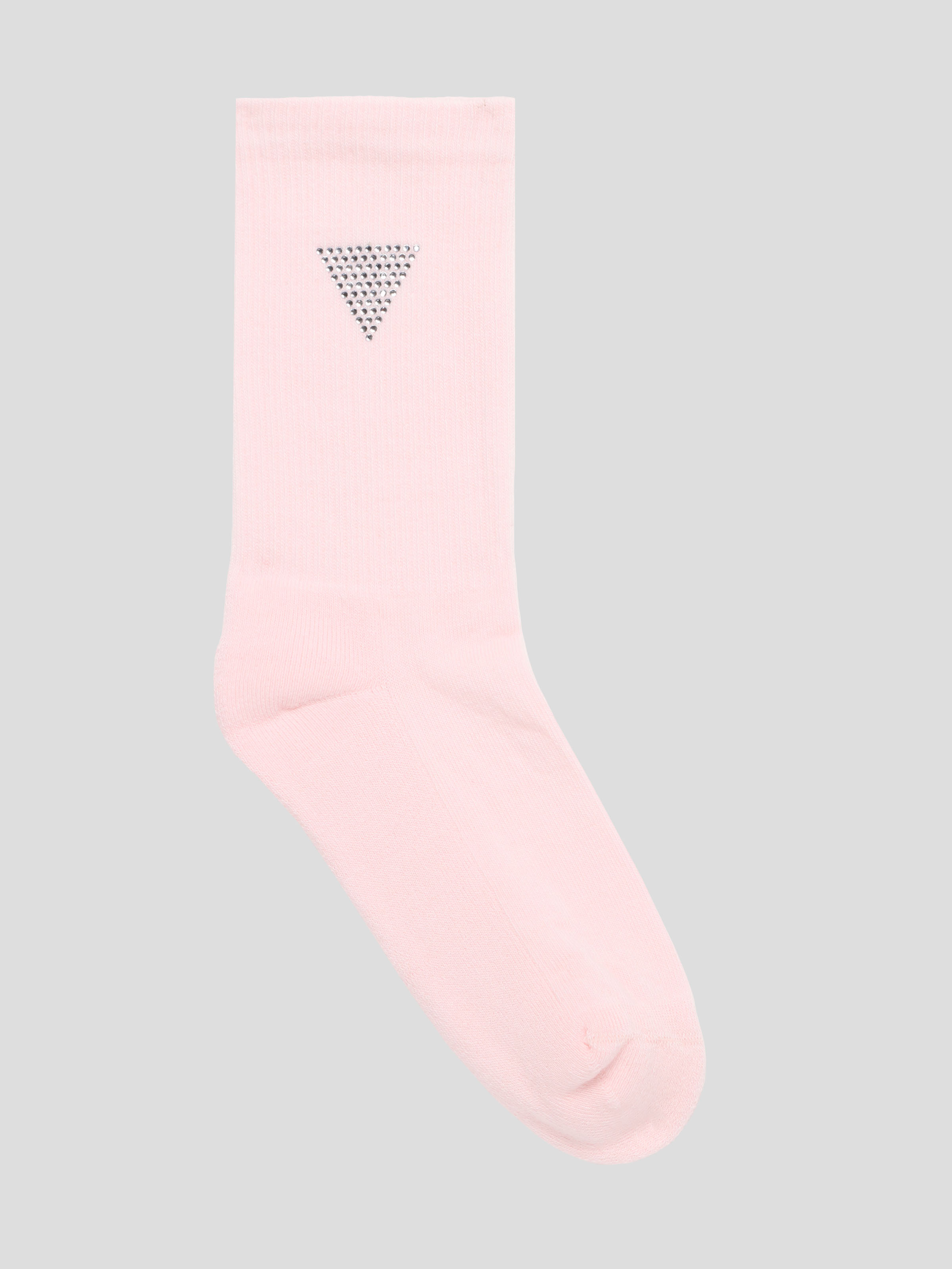 Meia Triângulo em Strass Rosa - Guess  1