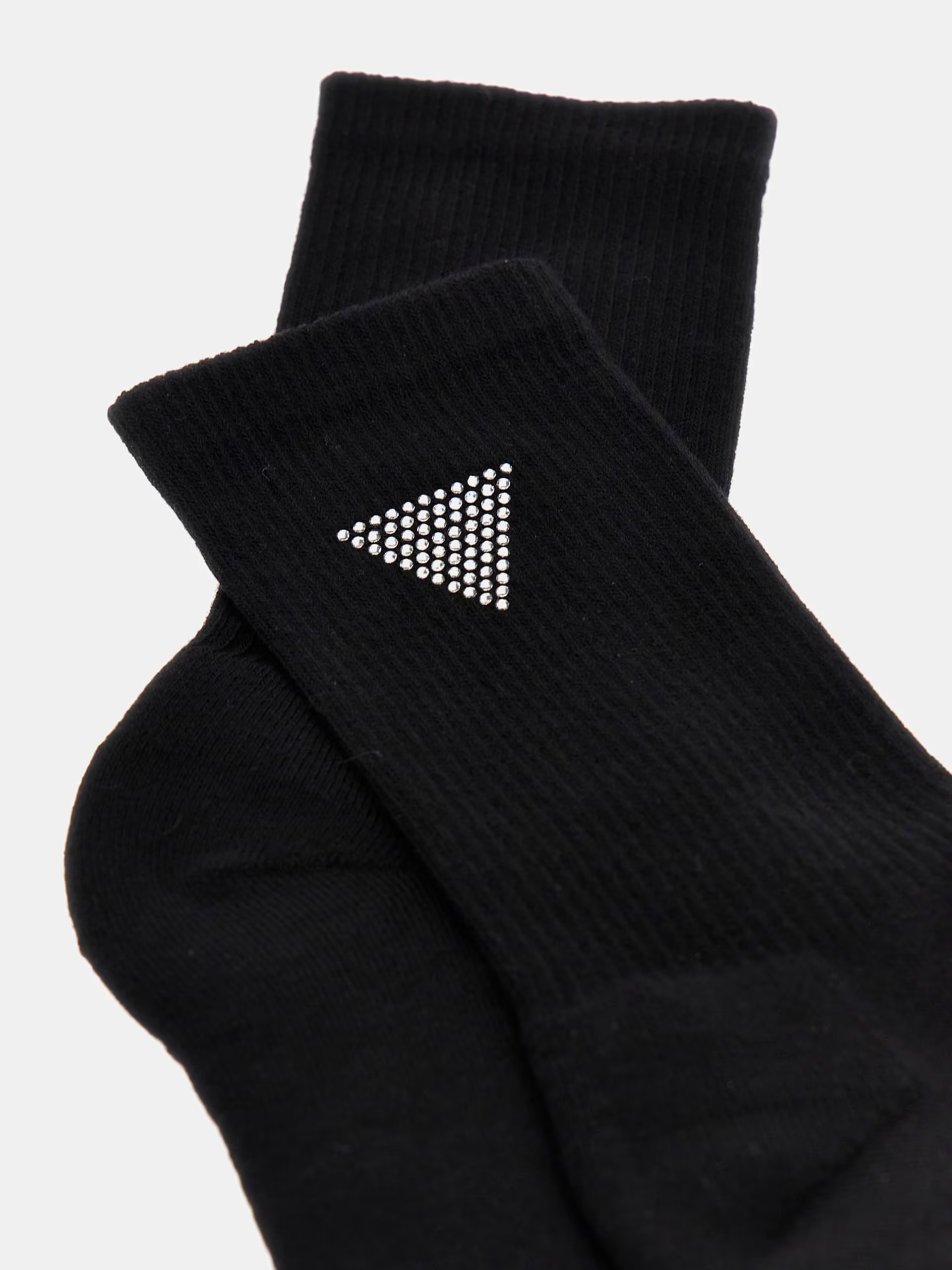 Meia Triângulo em Strass Preto - Guess  4