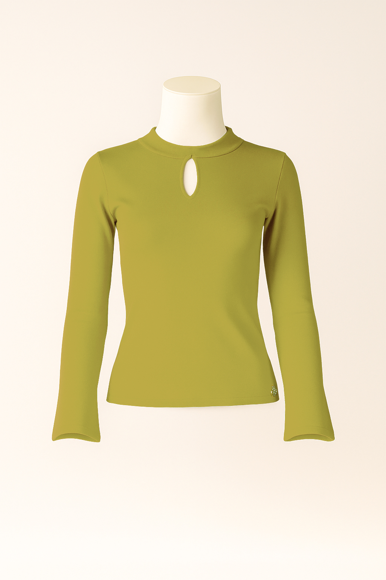 Camisola de Malha com Abertura Verde - SAHOCO  2