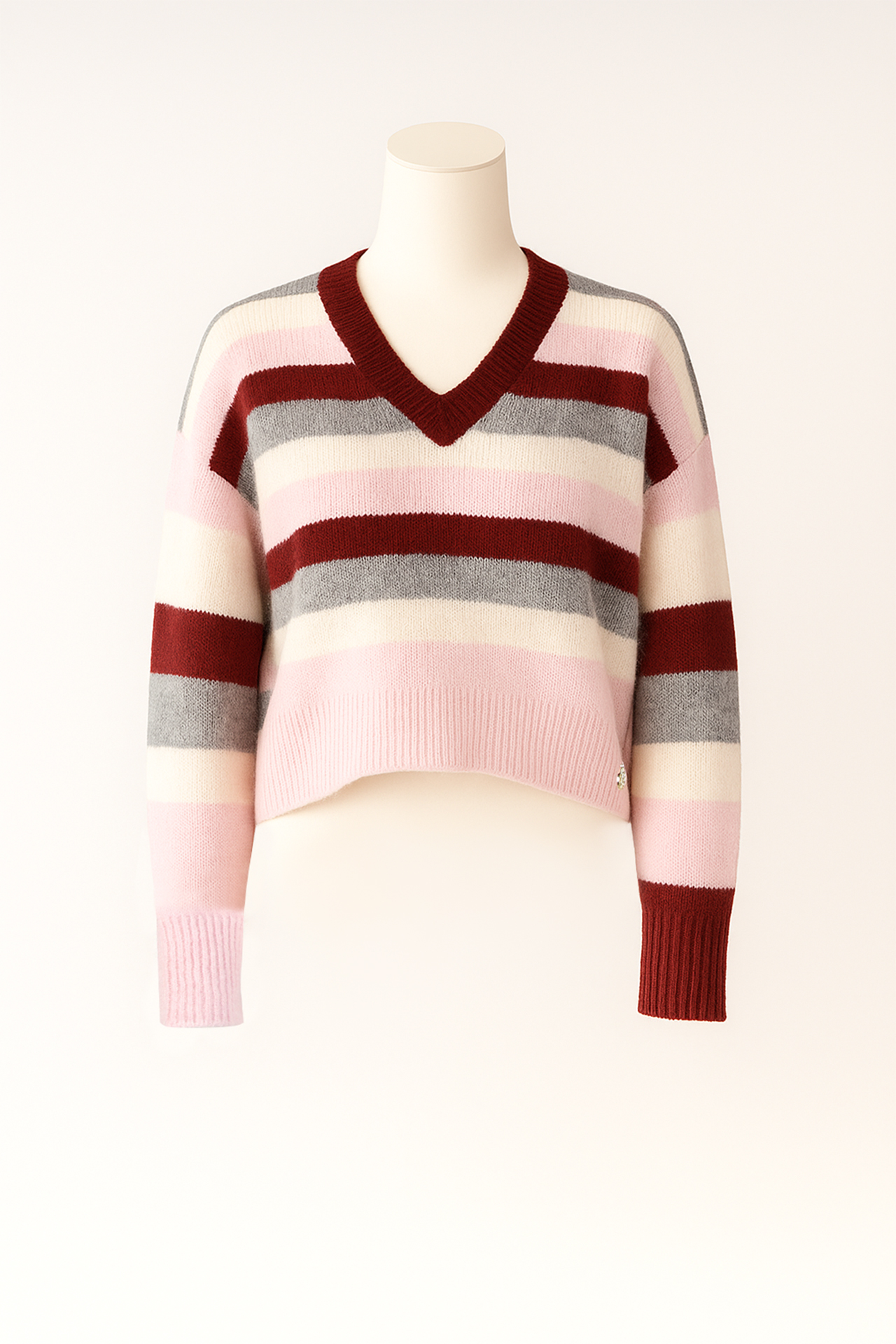 Camisola de Malha Riscas Bordeaux - SAHOCO 2