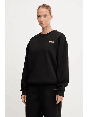 Sweat AURELIA Básica Preto - Guess 