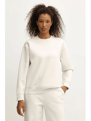 Sweat AURELIA Básica Branco - Guess