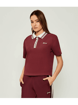 Polo FABIA Curto Bordeuax - Guess 