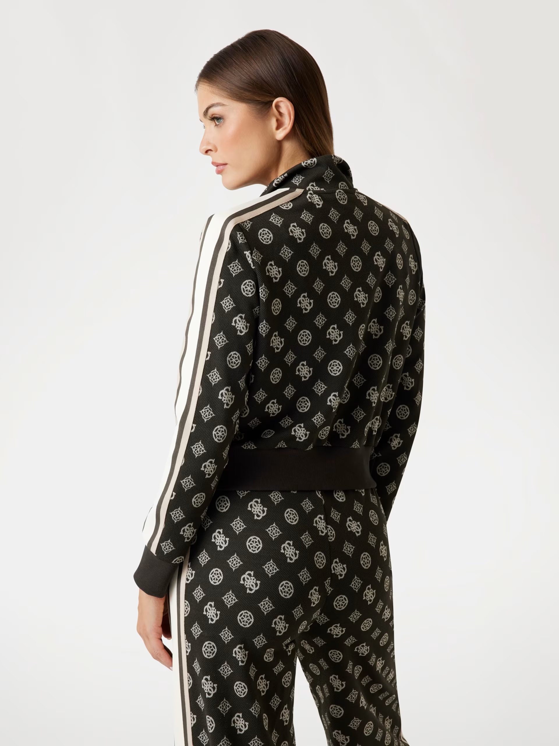 Casaco Desportivo Logo Peony Verde - Guess 2