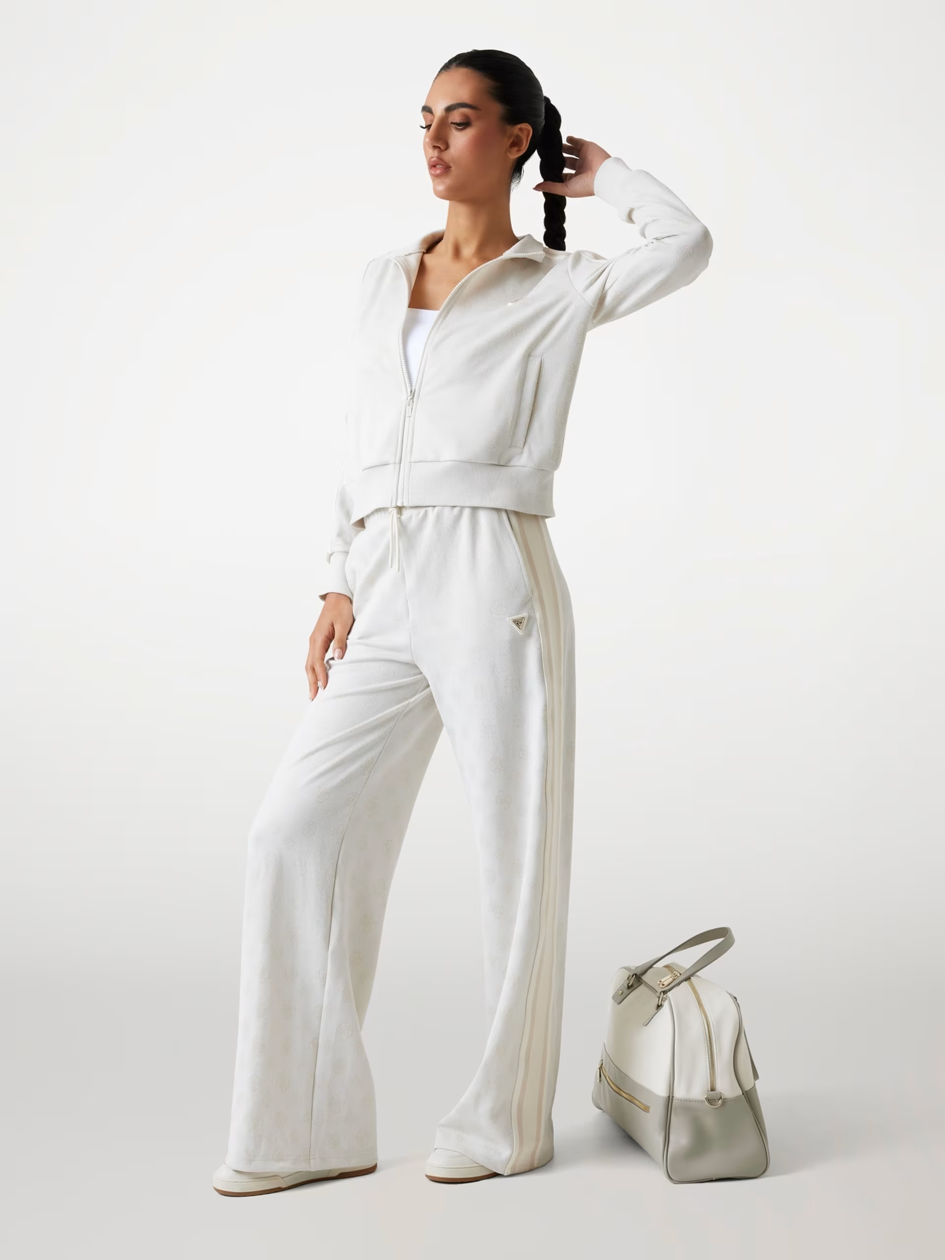 Casaco Desportivo Logo Peony Pérola - Guess 4