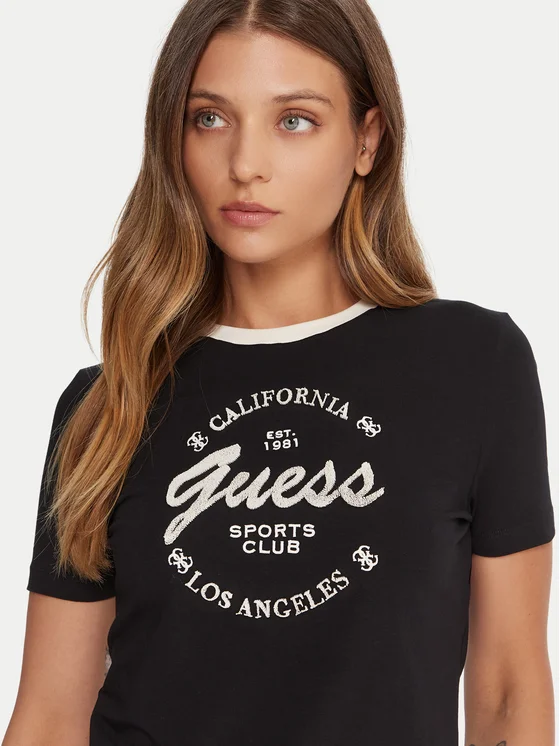 T-shirt GALA Preto - Guess 3