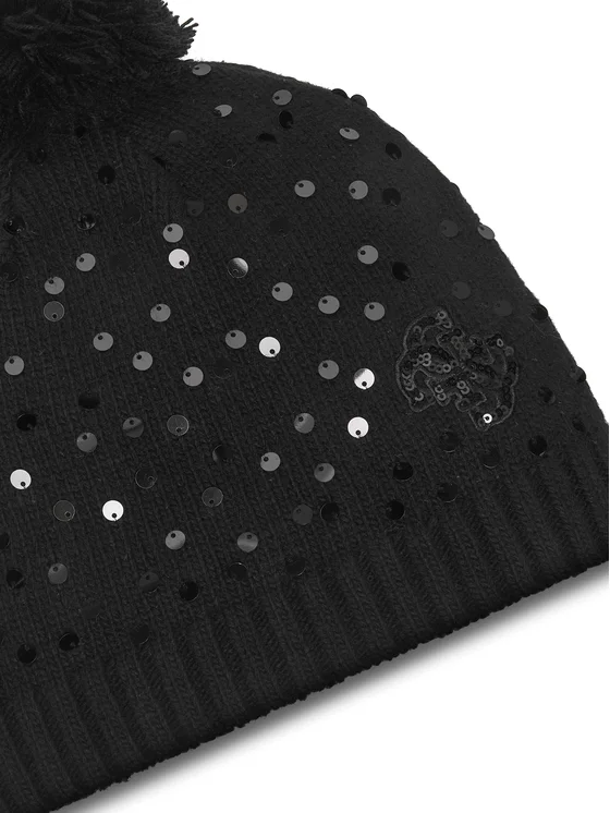 Gorro LIVIA com Lantejoulas Preto - Guess 4