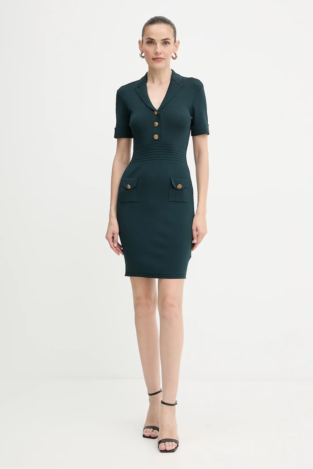 Vestido FELICITY Manga Curta Verde - Guess 2