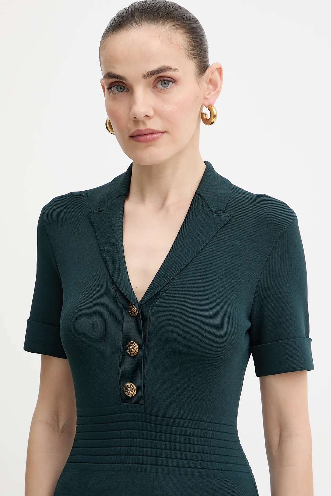 Vestido FELICITY Manga Curta Verde - Guess 3