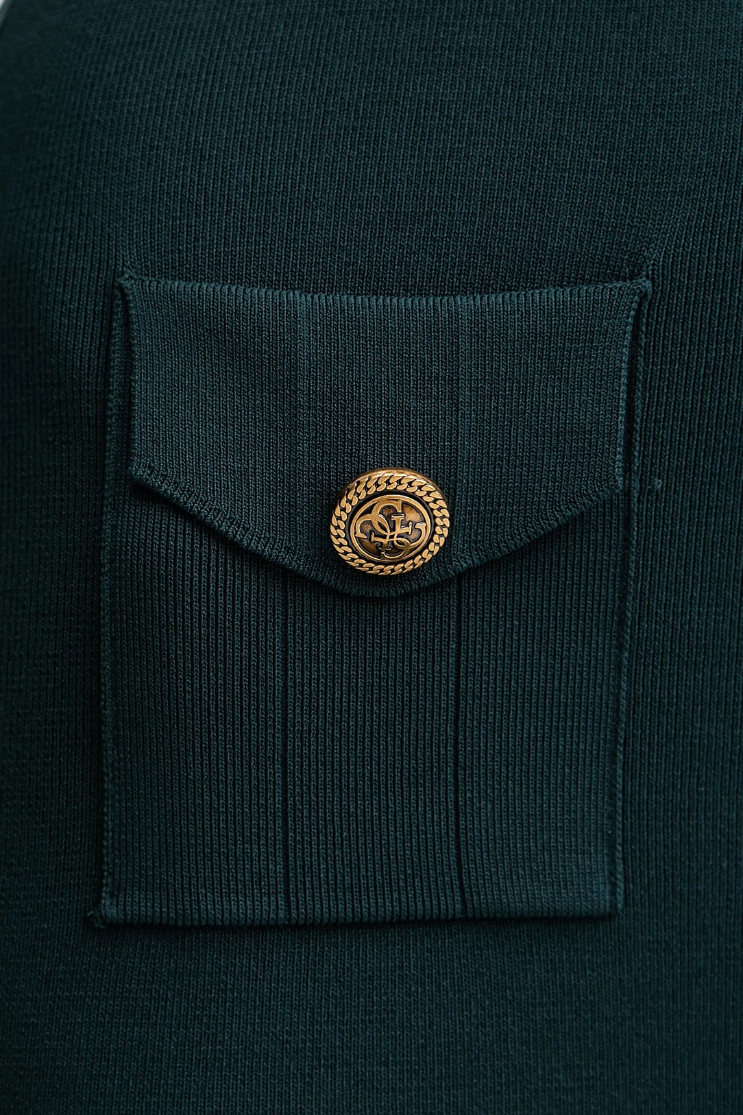 Vestido FELICITY Manga Curta Verde - Guess 5