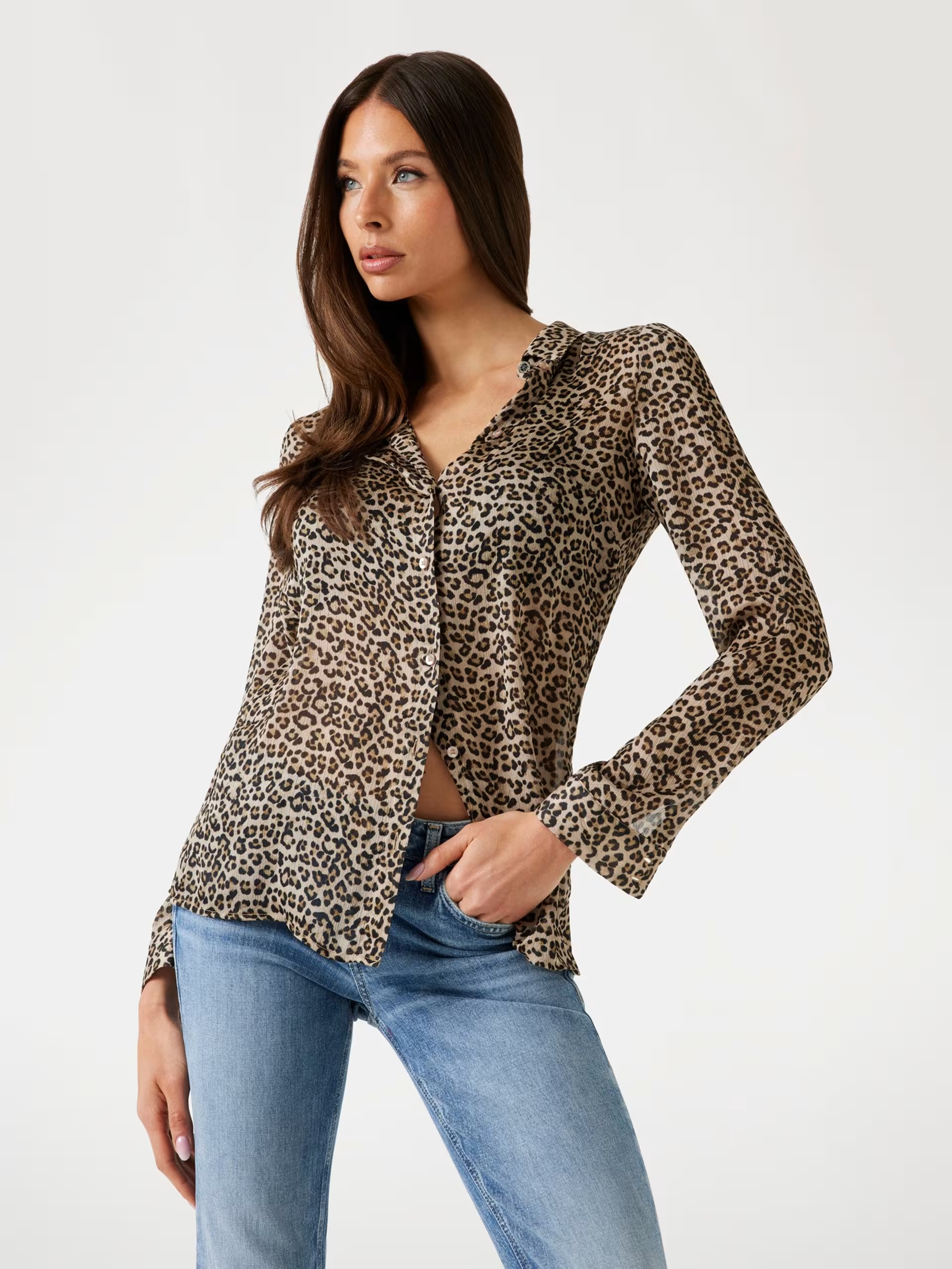 Camisa CLOUIS Animal Print - Guess  1