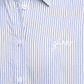 Camisa LAURIANE com Riscas Oversize Azul - Guess  - thumbnail 4