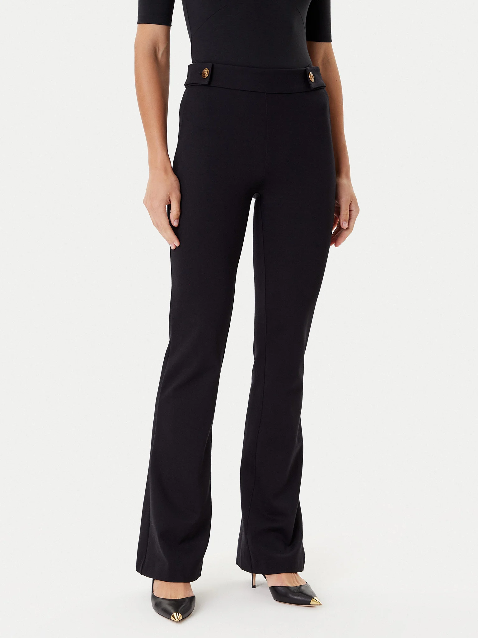 Calças MAELICE Boot Cut Preto - Guess 1