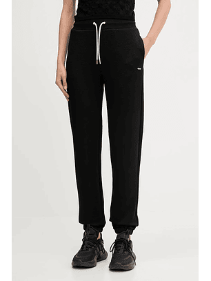 Calças Desportivas Logo Gravado Preto - Guess