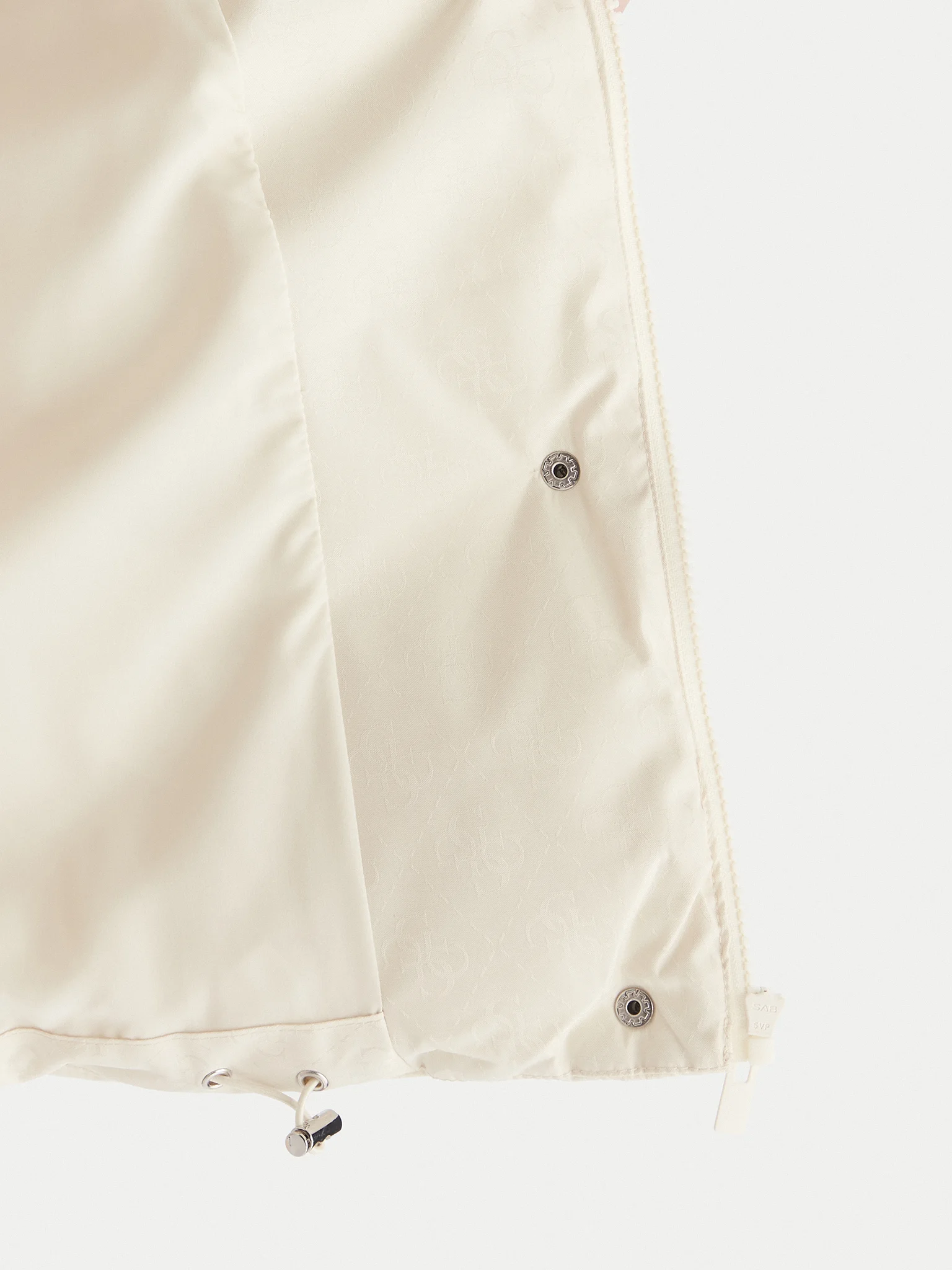 Casaco Puffer Logo Branco - Guess  5