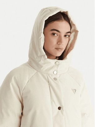 Casaco Puffer Logo Branco - Guess 