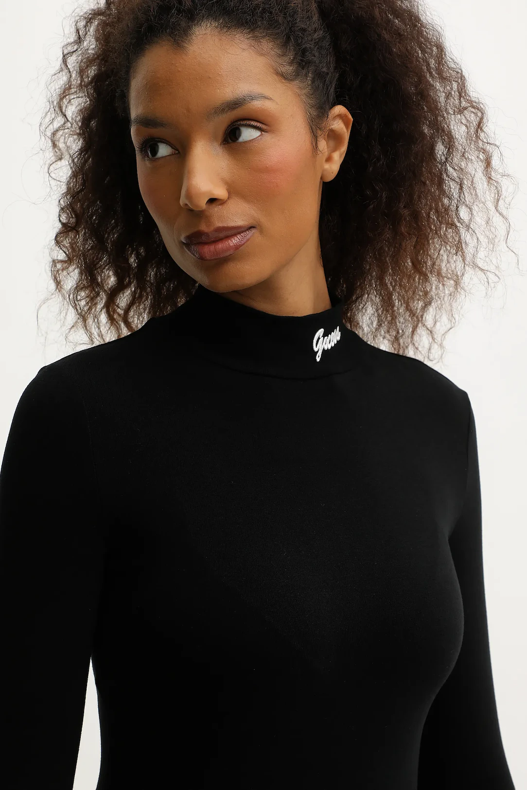 Vestido Justo ALBA Preto - Guess 3