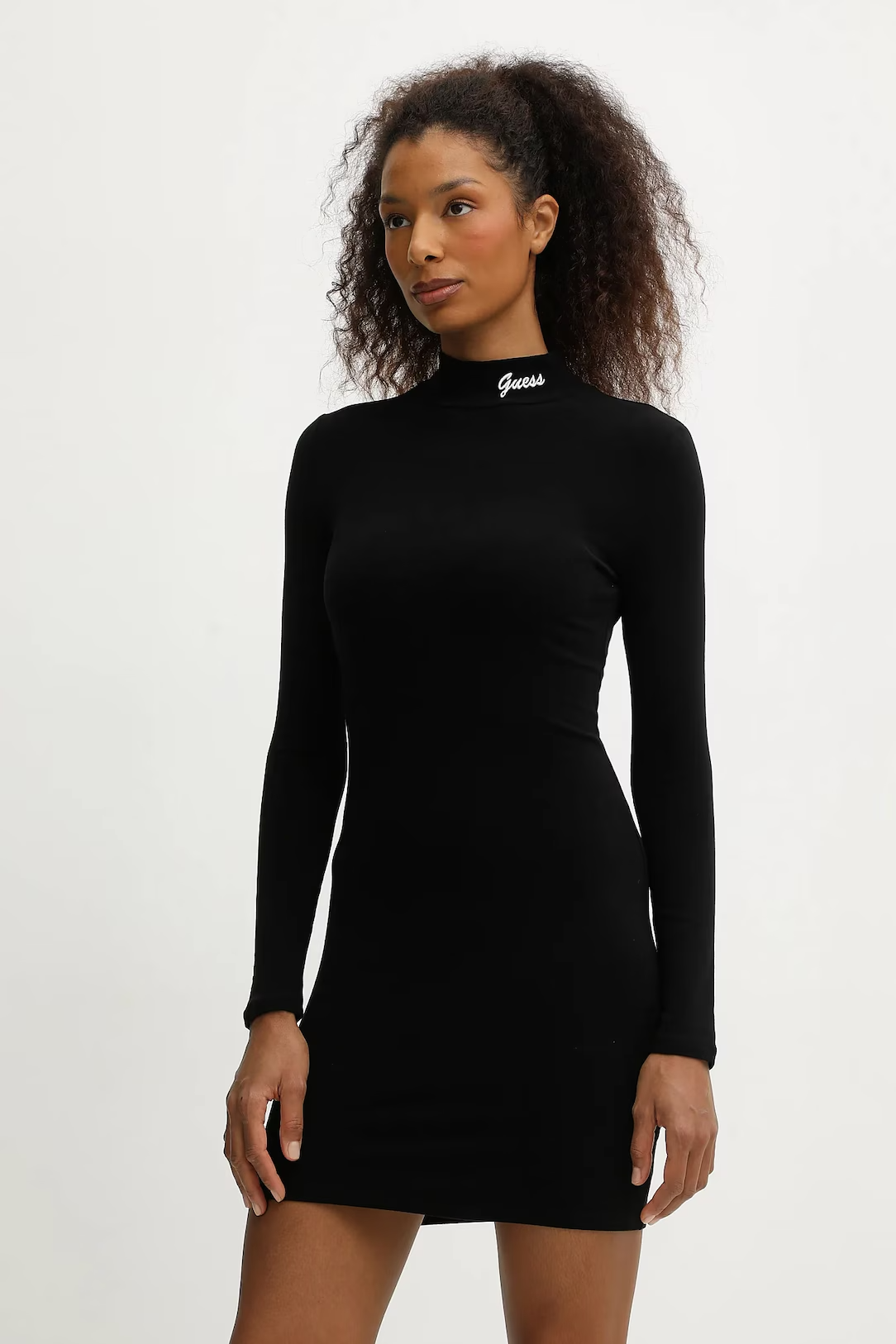 Vestido Justo ALBA Preto - Guess 1