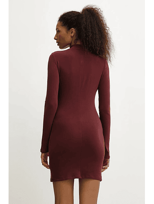 Vestido Justo ALBA Bordeaux - Guess 