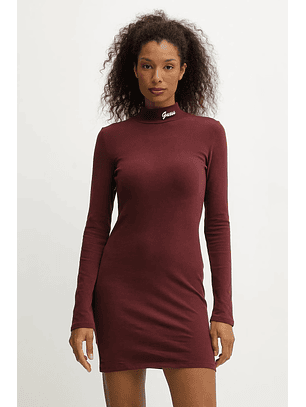 Vestido Justo ALBA Bordeaux - Guess 