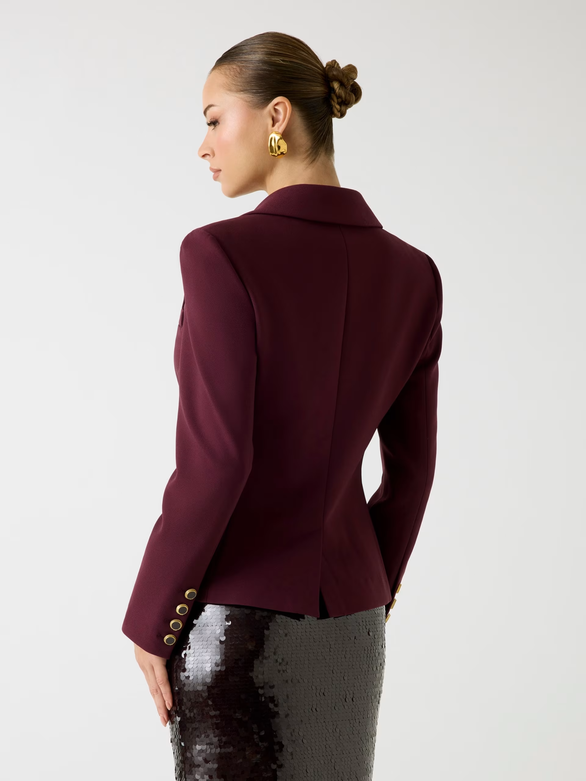 Blazer Custo LIA Bordeaux - Guess Marciano 2