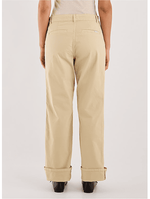 Calças Chino Perna Direita Beje - Guess Jeans