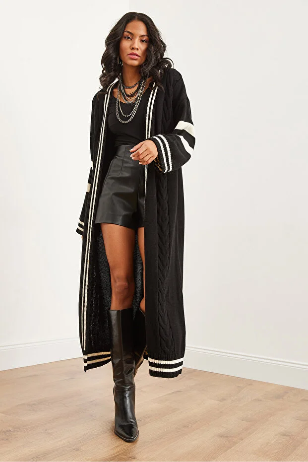 Casaco de Malha Comprido  LAVINIA Preto - Guess 1