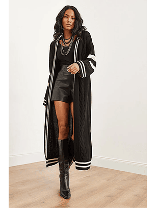 Casaco de Malha Comprido  LAVINIA Preto - Guess