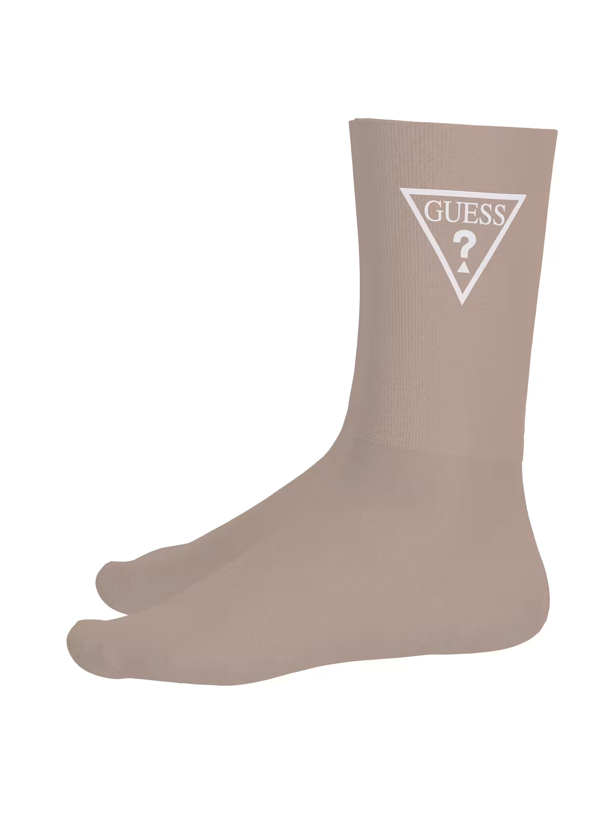 Meias Logo Triângulo Taupe - Guess 2