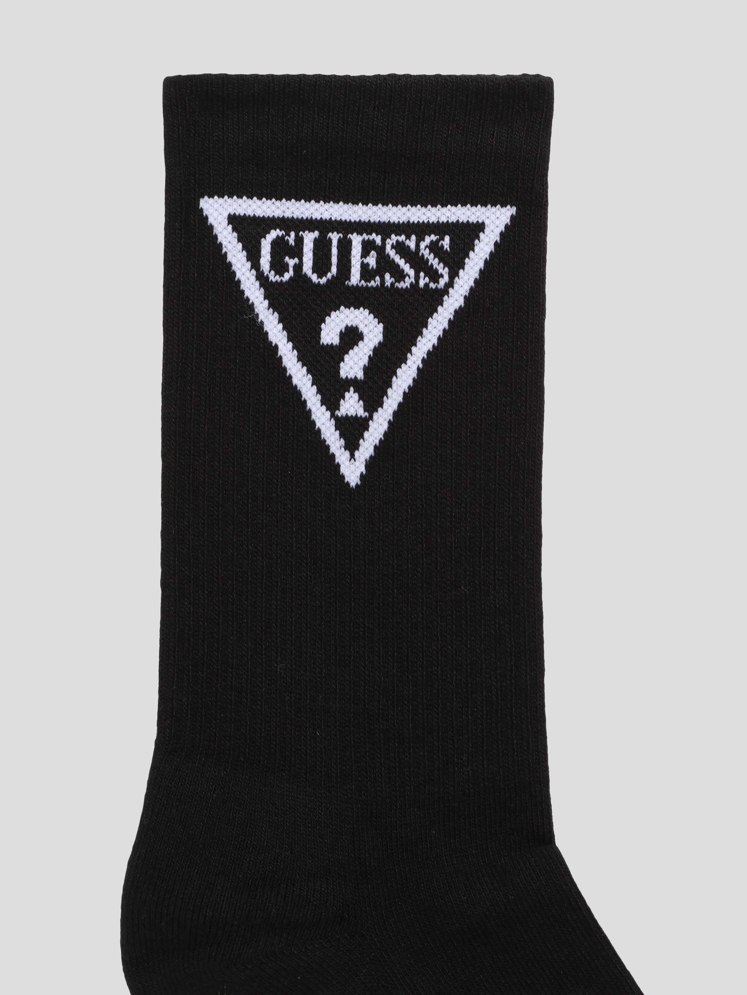 Meias Logo Triângulo Preto - Guess  2