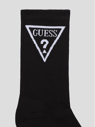 Meias Logo Triângulo Preto - Guess 