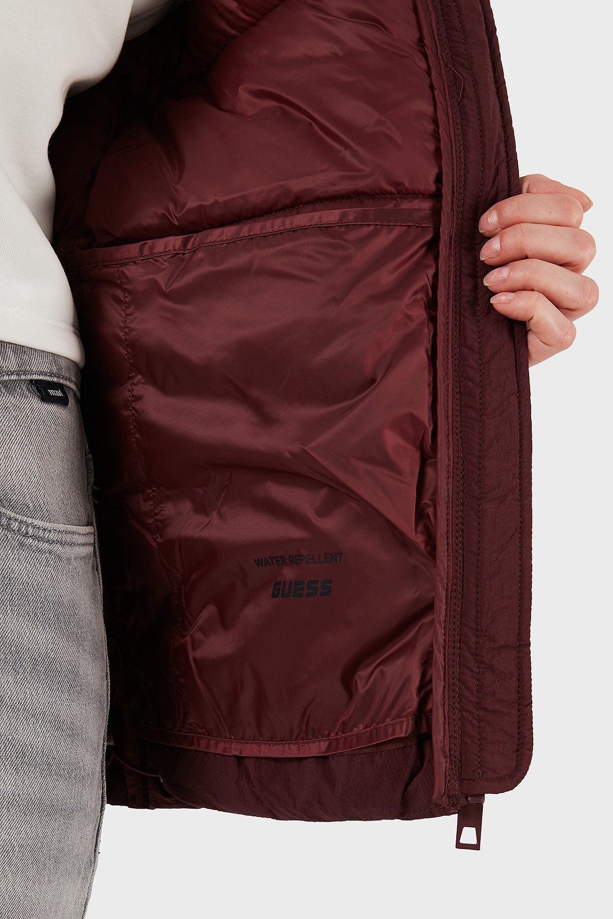 Casaco Puffer CLAUDIA Bordeaux - Guess  5