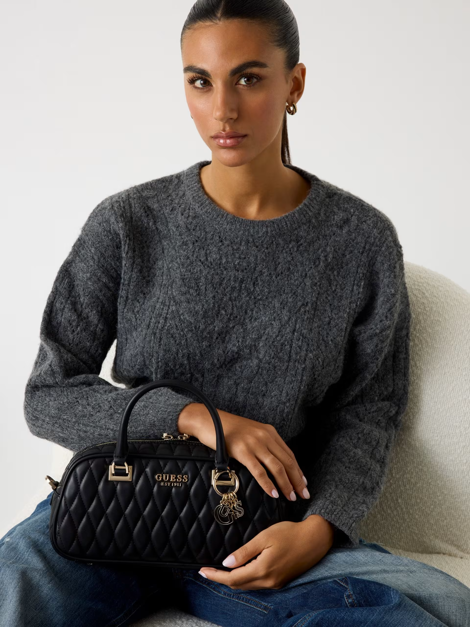 Malas de Mão VALLA Preto - Guess 5