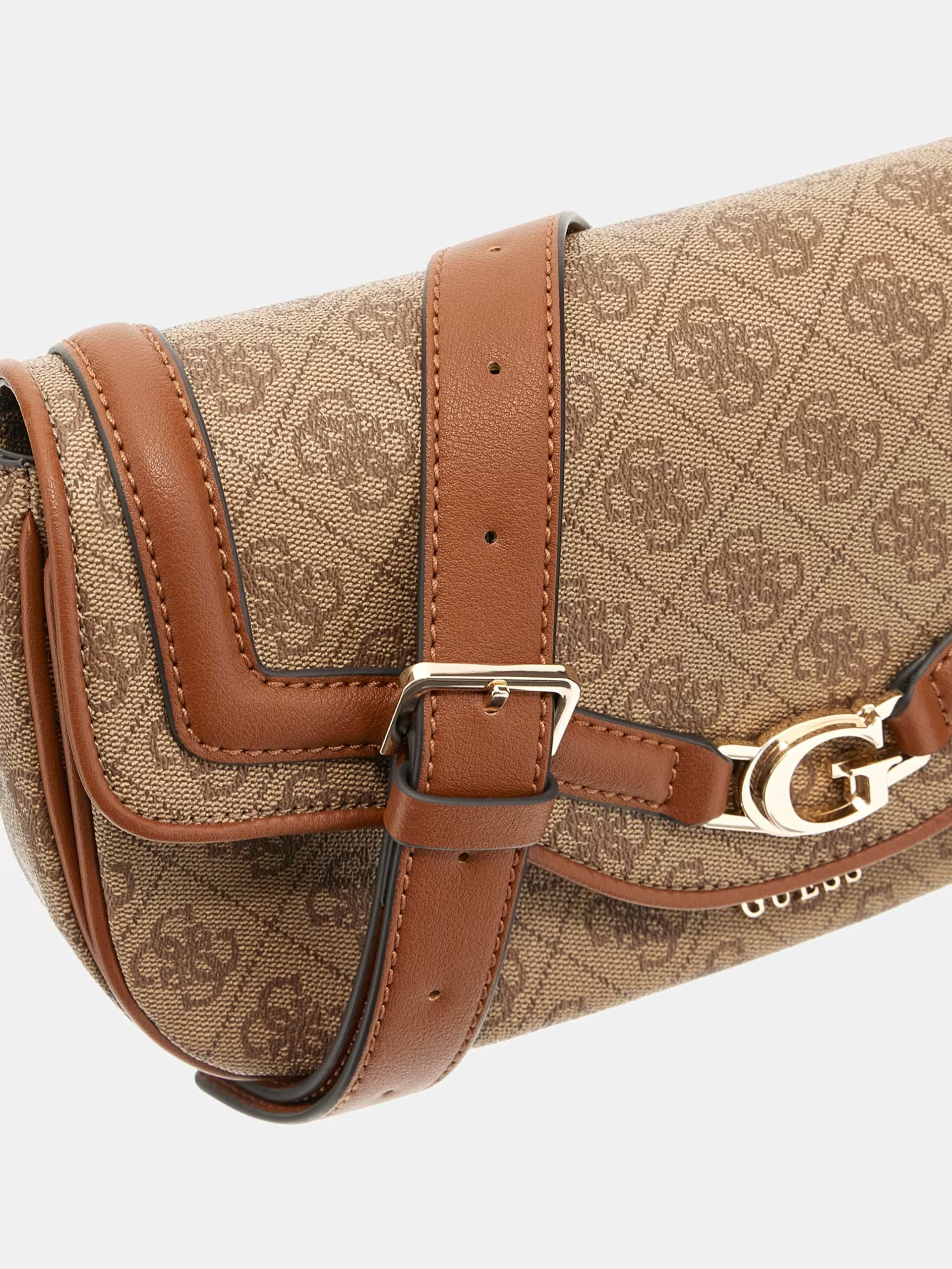 Mala de Ombro DEA Logo Bege - Guess  4